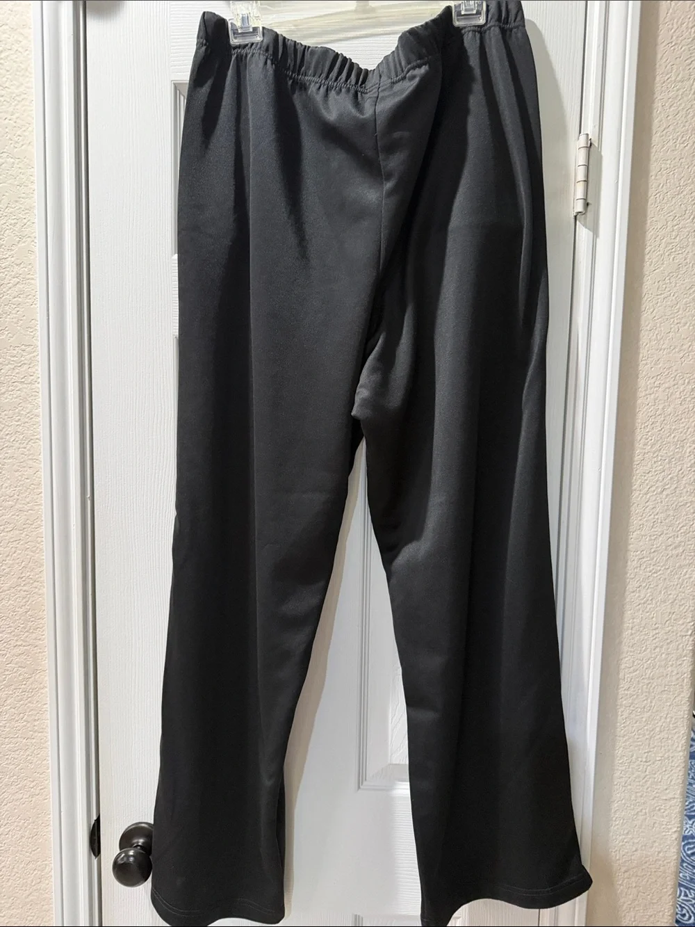 The North Face Black Men’s Zip-Hem Joggers with White Trim